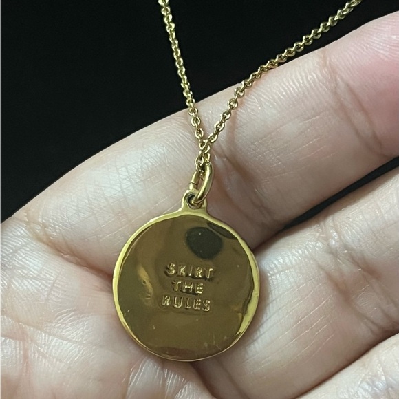 Kate Spade New York Gold and Black Pendant Necklace - Picture 3 of 9